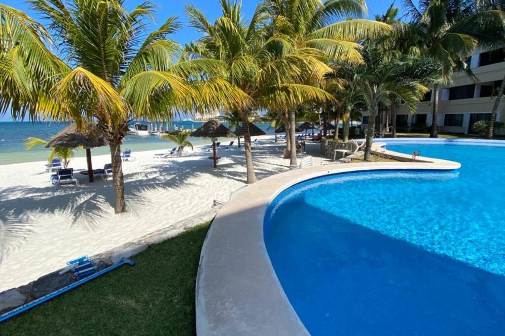Oceanfront Condo Bm By Andiani Cancún Extérieur photo