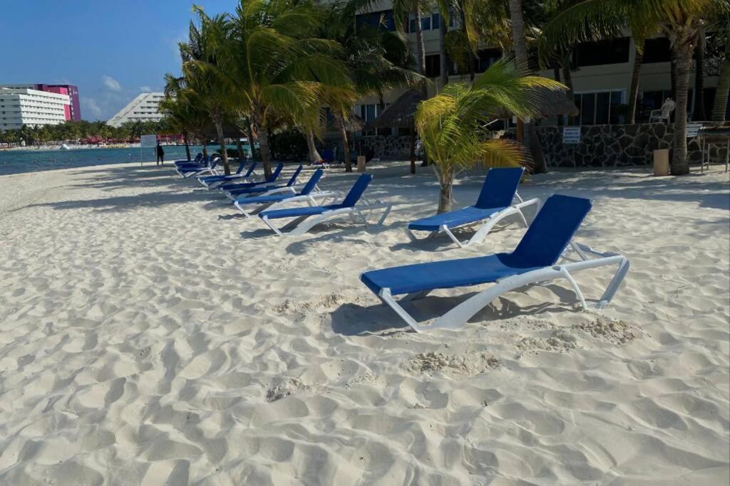 Oceanfront Condo Bm By Andiani Cancún Extérieur photo